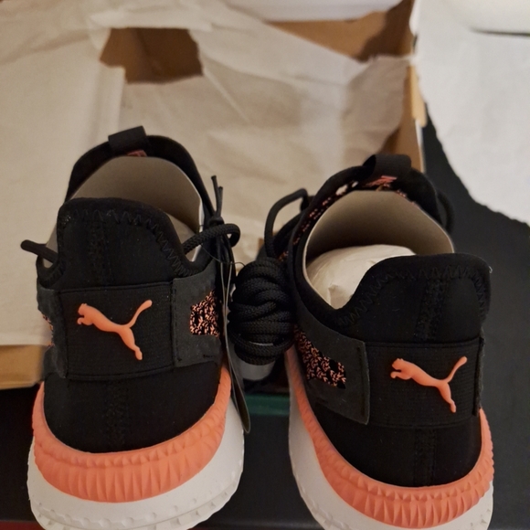 Size 8 - PUMA Tsugi Shell Pink Netfit V2 Sneaker White - Picture 6 of 12